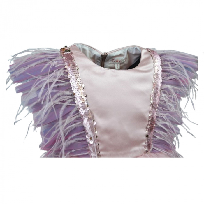 Rochie eleganta pentru fete Colibri RCLB-3, Multicolor [2]