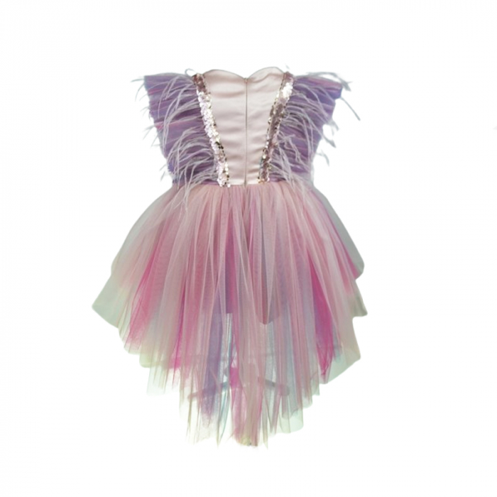 Rochie eleganta pentru fete Colibri RCLB-3, Multicolor [4]
