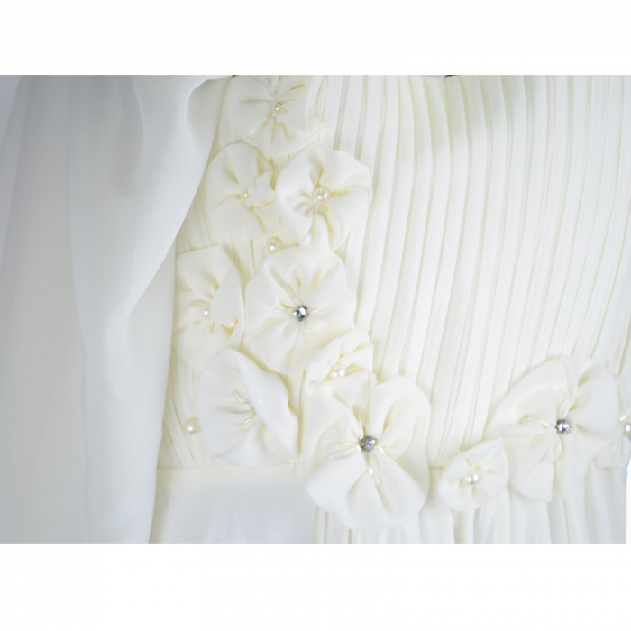 Rochita eleganta pentru fete Colibri RFG3-116, Crem [2]