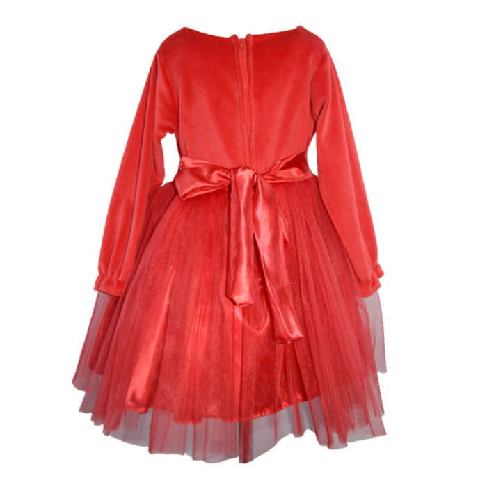 Rochie eleganta pentru fete Kareea 171122-RO, Rosu [2]