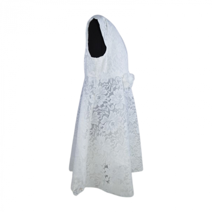 Rochie eleganta pentru fete, Lucky, LK3751, Alb [3]