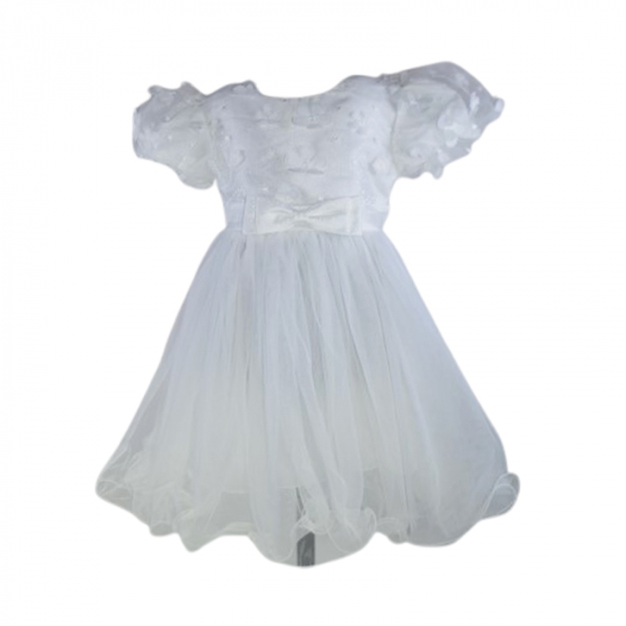 Rochie eleganta pentru fete, Lucky, LK709F, Alb [1]