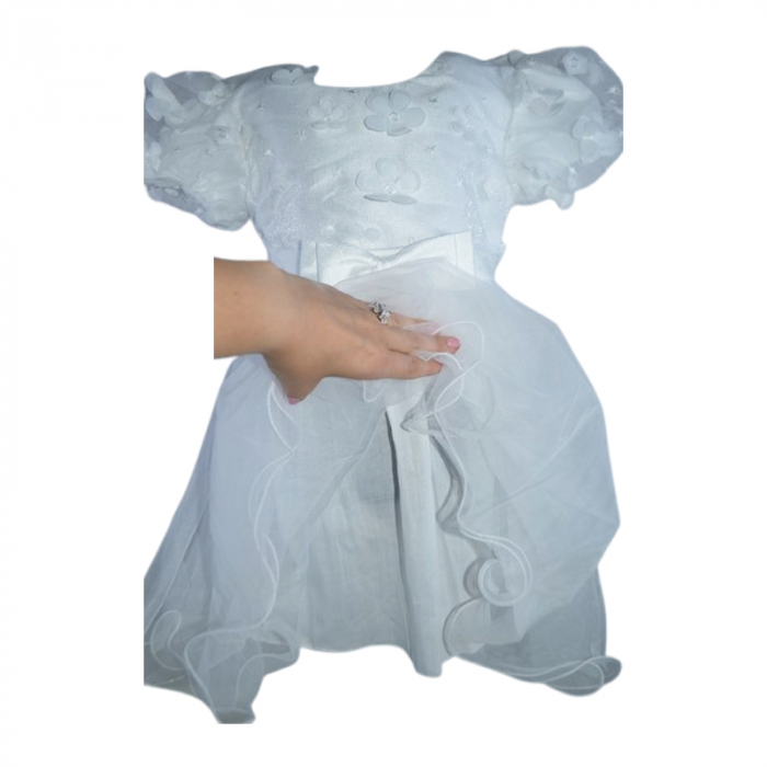 Rochie eleganta pentru fete, Lucky, LK709F, Alb [6]