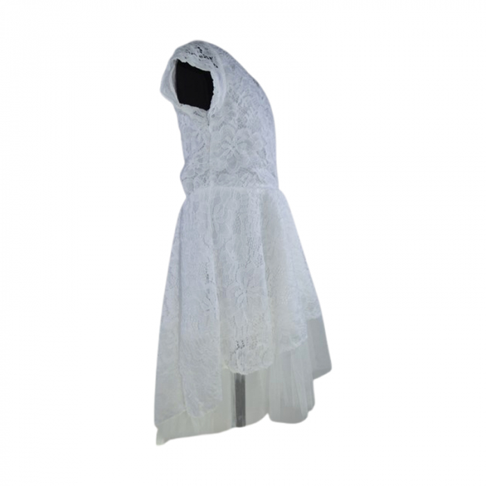 Rochie eleganta pentru fete, Lucky LK720A, Alb [2]