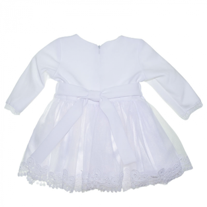Rochie eleganta pentru fete LULU DESIGN 141123-2, Alb [2]