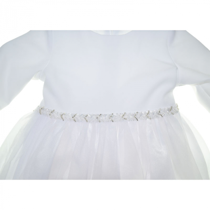 Rochie eleganta pentru fete LULU DESIGN 141123-2, Alb [3]