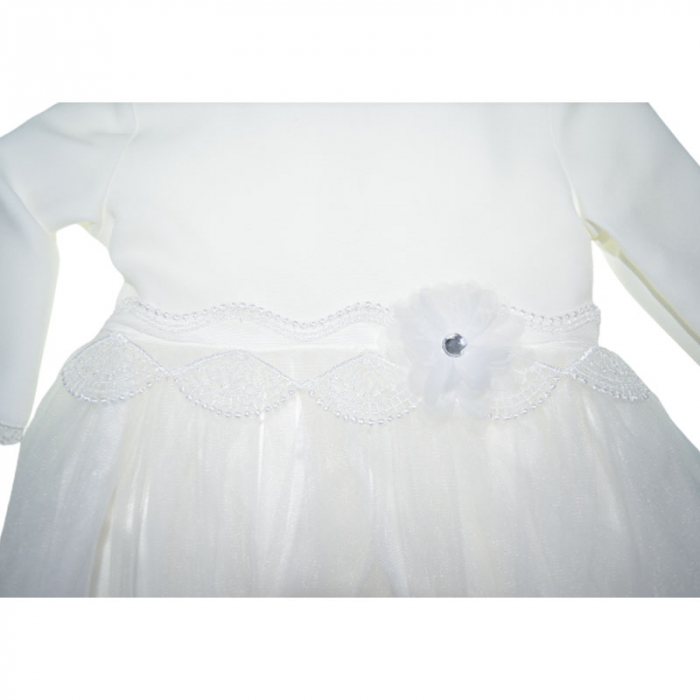 Rochie eleganta pentru fete LULU DESIGN 141123-3, Crem [3]