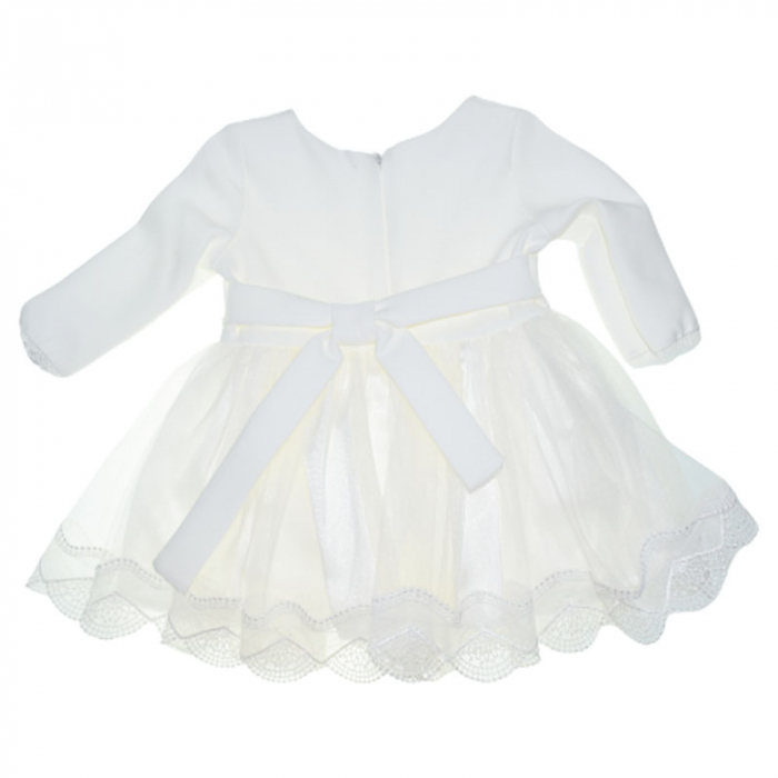 Rochie eleganta pentru fete LULU DESIGN 141123-3, Crem [2]