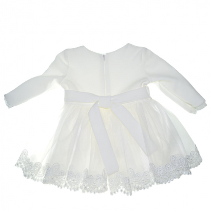 Rochie eleganta pentru fete LULU DESIGN 141123-5, Crem [2]