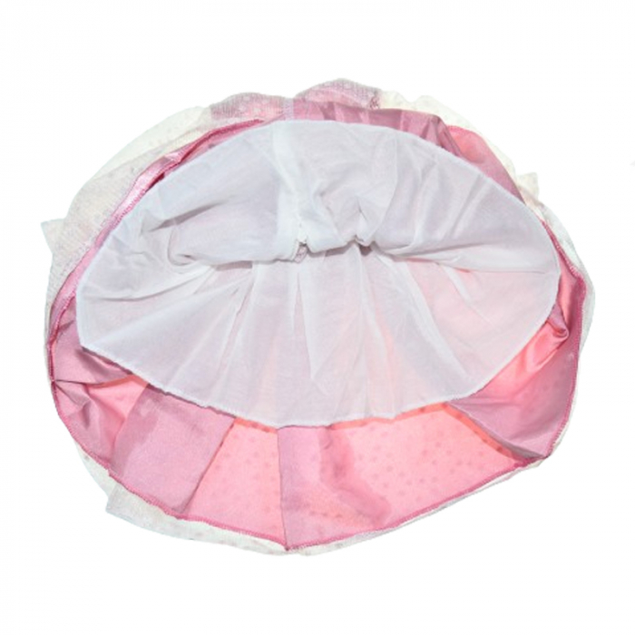 Set rochita pentru botez 4 piese Mini Junior RBTZ-2410, Roz - Copie [6]