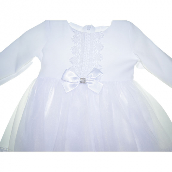 Rochie eleganta pentru fete LULU DESIGN 141123-1, Alb [3]