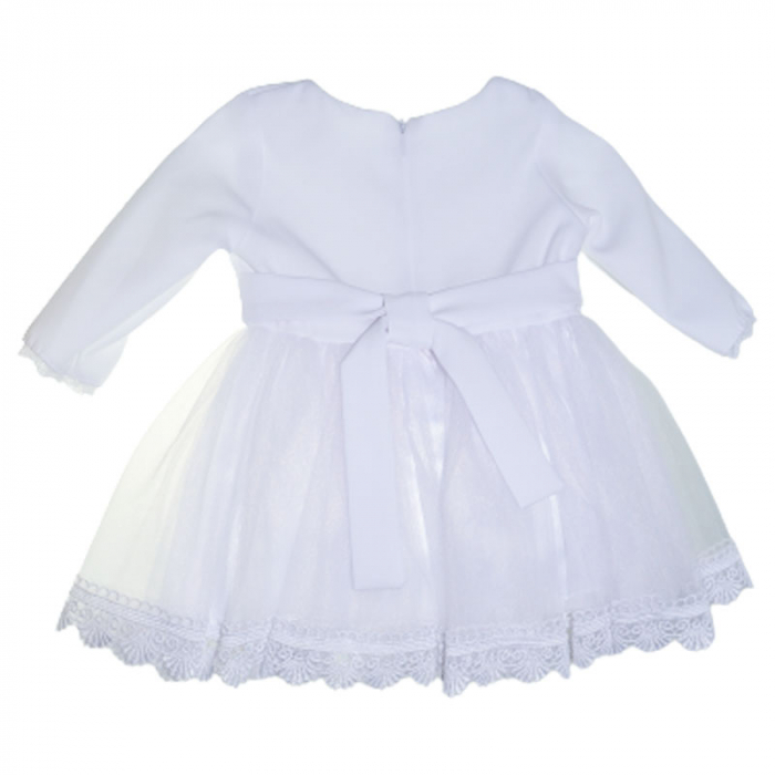 Rochie eleganta pentru fete LULU DESIGN 141123-1, Alb [2]