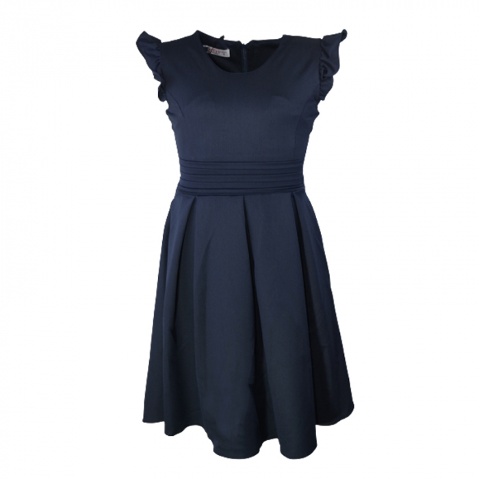 Rochie eleganta pentru fete Mini Junior 0049-A, Bleumaren [1]