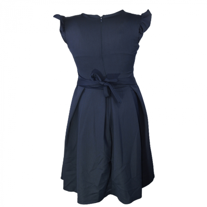 Rochie eleganta pentru fete Mini Junior 0049-A, Bleumaren [2]