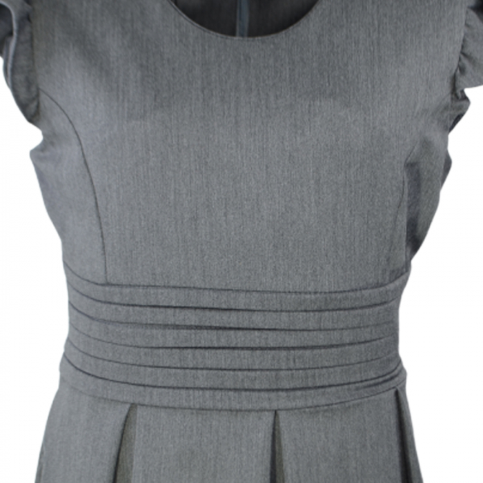 Rochie eleganta pentru fete Mini Junior 0049-B, Gri [3]