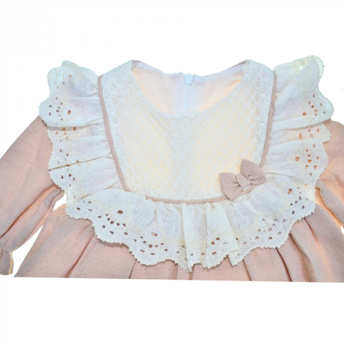 Rochie eleganta pentru fete Mini Junior COMP-4097, Roz [4]