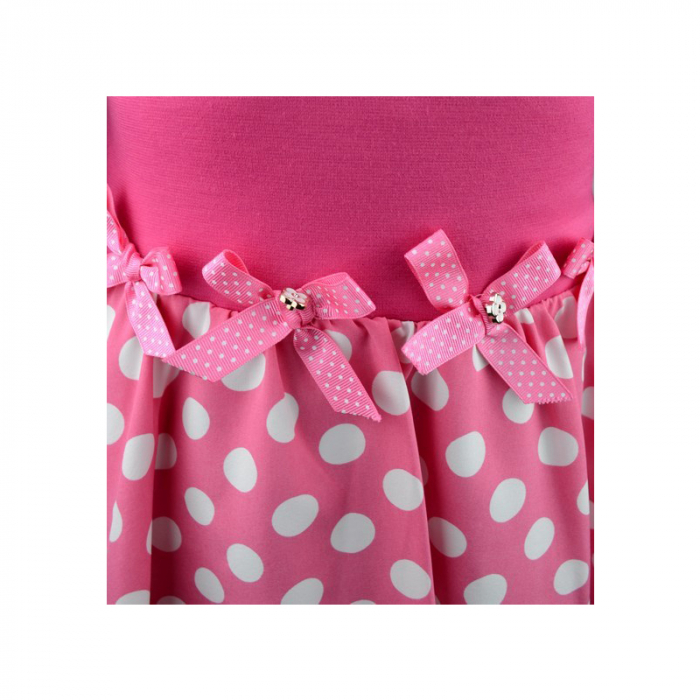 Rochita eleganta pentru fete Mini Junior DMNK128-128, Roz [2]