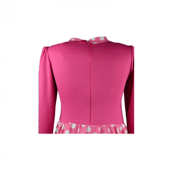 Rochita eleganta pentru fete Mini Junior DMNK128-128, Roz [3]