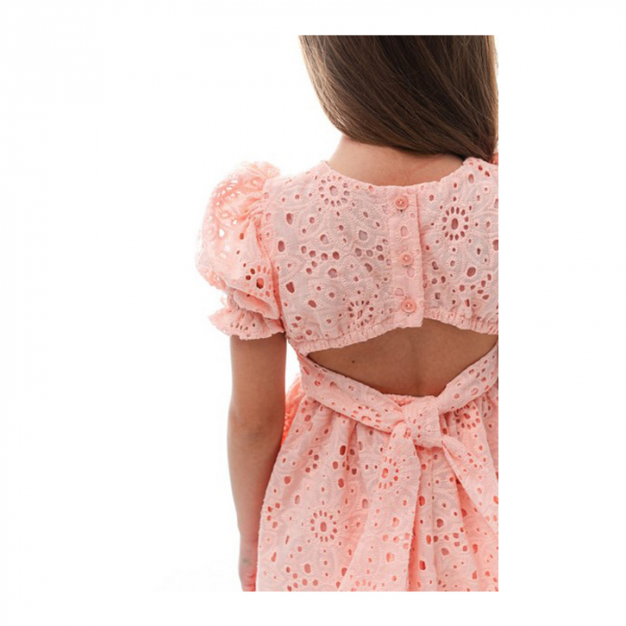 Rochie elegantă pentru fete, Mini Junior DR115-Y4F13, Roz [3]