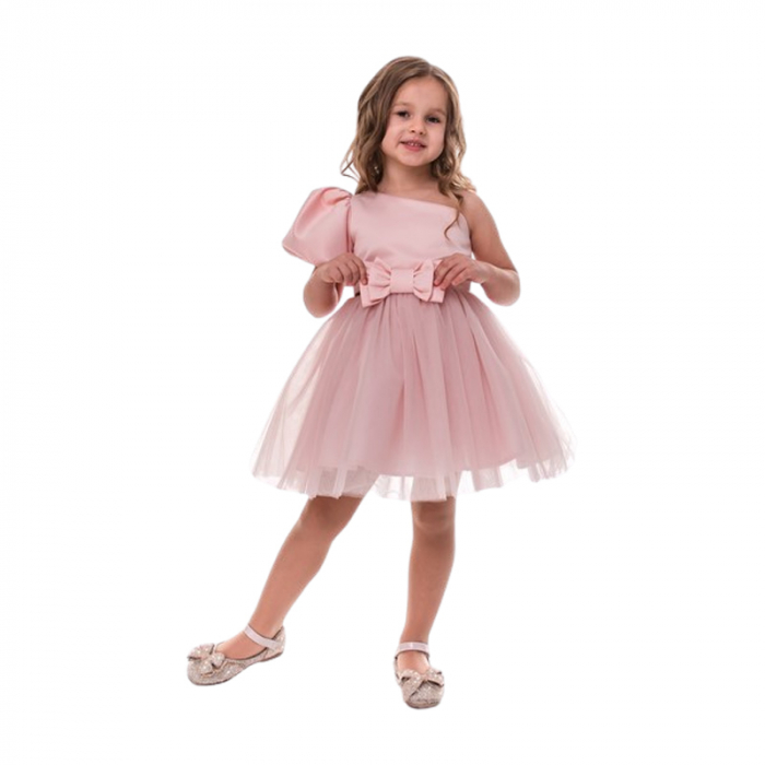 Rochie elegantă pentru fete, Suzie, DR142-Y3F02-98, Roz [1]