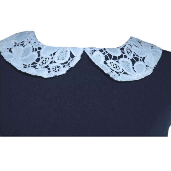 Rochita eleganta pentru fete Mini Junior MDZS1B-134, Bleumarin [3]