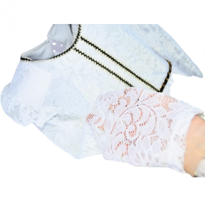 Rochie eleganta pentru fete Mini Junior RCH-ELMJ1, Alb [2]