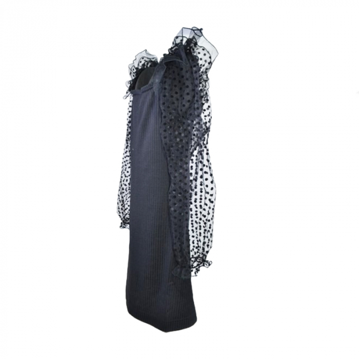 Rochie eleganta pentru fete Mini Junior RCHMJ-01, Negru [6]