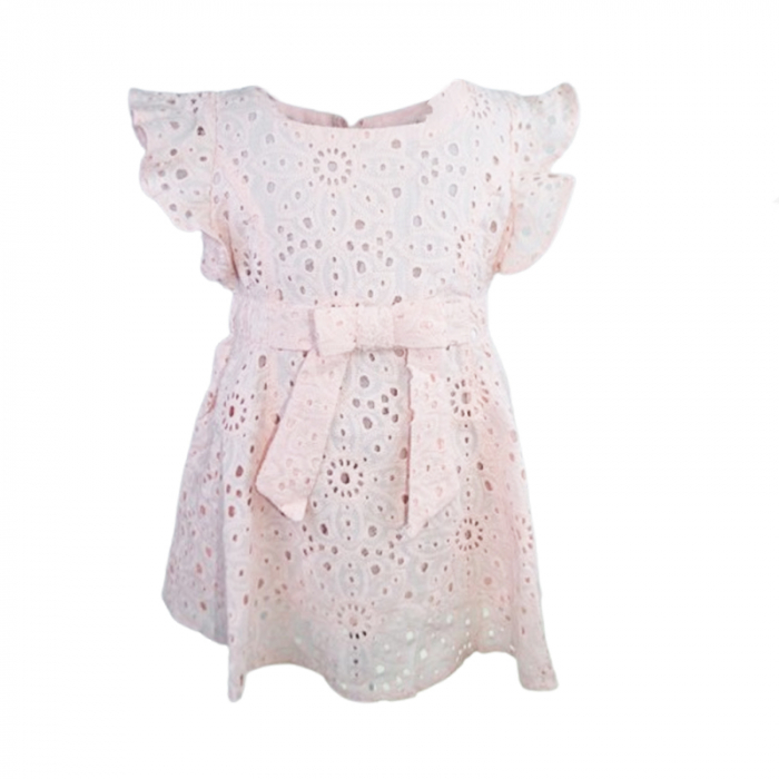Rochie eleganta pentru fete Mini Junior RCHMJ-02, Roz [4]