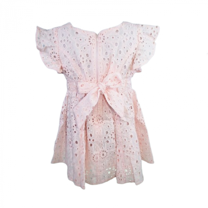 Rochie eleganta pentru fete Mini Junior RCHMJ-02, Roz [7]