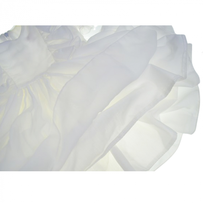 Rochie eleganta pentru fete Mini Junior RCHMJ-1, Alb [6]