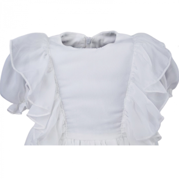 Rochie eleganta pentru fete Mini Junior RCHMJ-1, Alb [2]