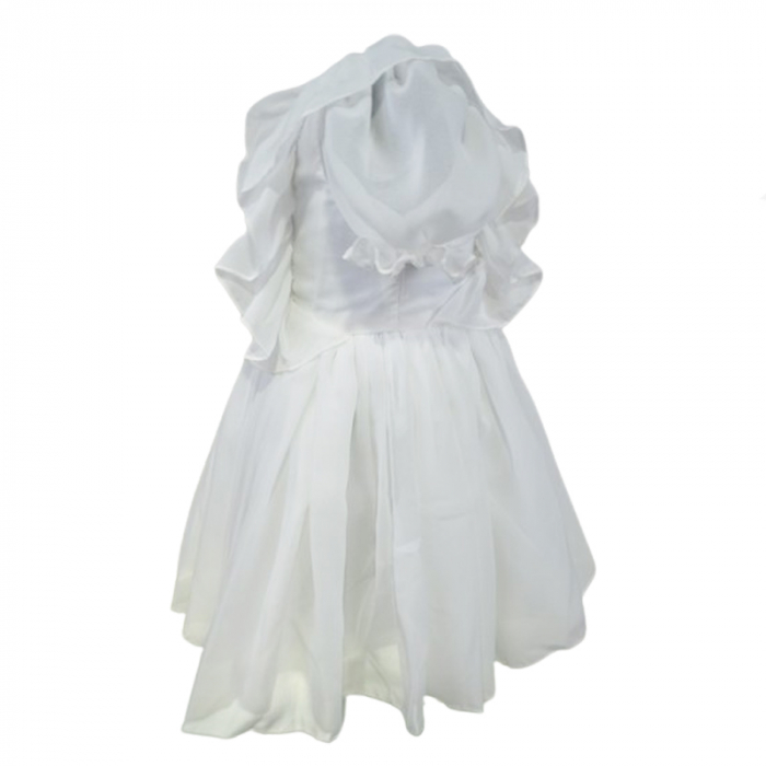 Rochie eleganta pentru fete Mini Junior RCHMJ-1, Alb [5]