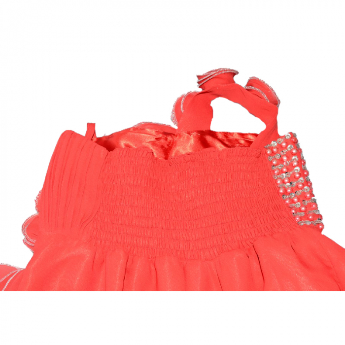 Rochita eleganta pentru fete Mini Junior REGO4-152-cm, Rosu [2]