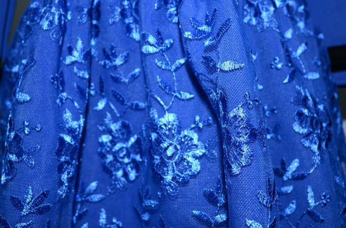 Rochita eleganta pentru fete Moda MDA2-AL-128, Albastru [2]