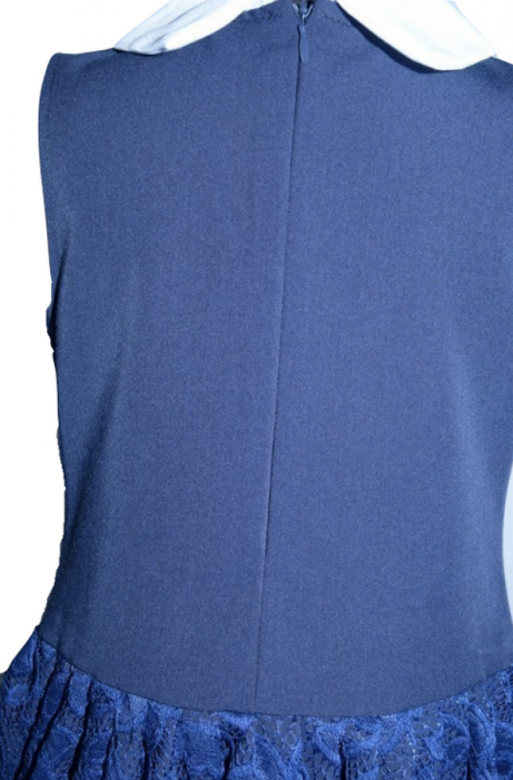 Rochita eleganta pentru fete Moda MDA3-B-116, Bleumarin [2]