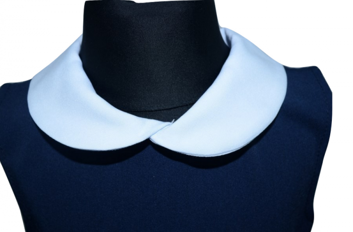 Rochita eleganta pentru fete Moda MDA3-B-116, Bleumarin [3]