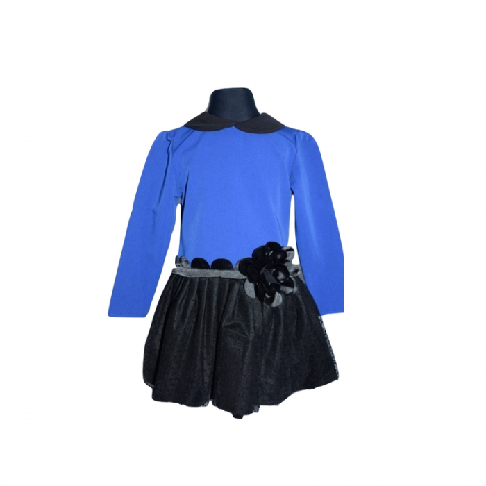 Rochita eleganta pentru fete Moda MDA4-AL-98, Albastru [4]