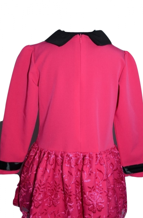 Rochita eleganta pentru fete Moda MDA5-R-104, Roz [2]