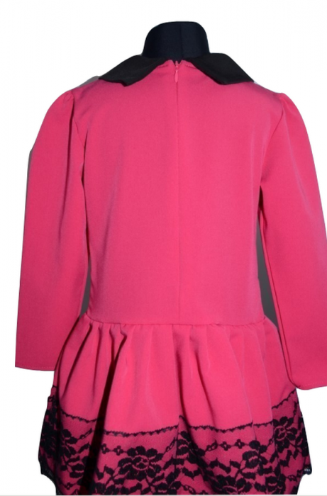 Rochita eleganta pentru fete Moda MDA6-R-98, Roz [3]