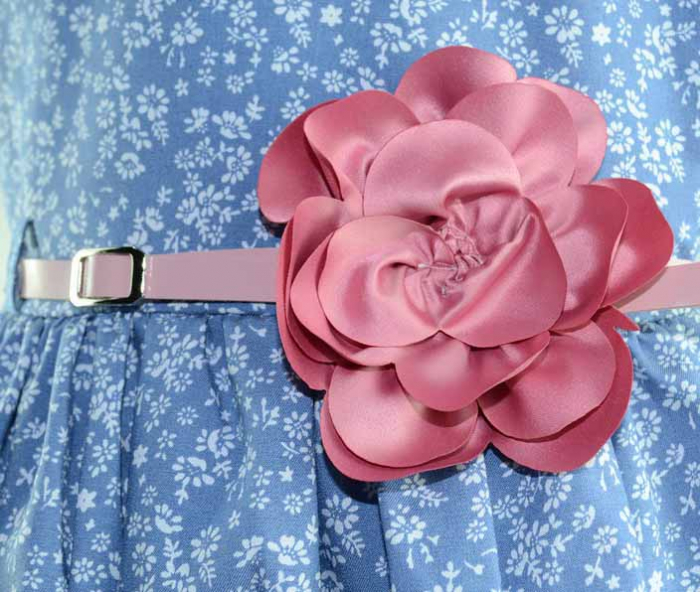 Rochita eleganta pentru fete RCHF23-128, Albastru [2]