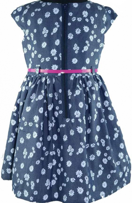 Rochita eleganta pentru fete RCHF25-128, Bleumarin [3]