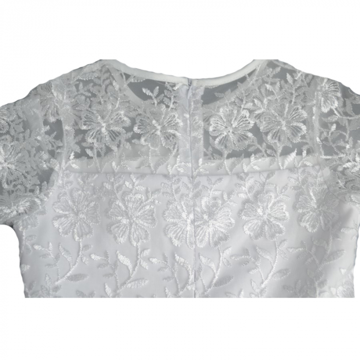 Rochita eleganta pentru fete RCHF7-128, Alb [3]