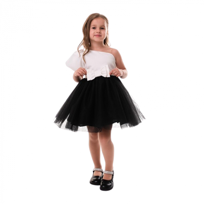 Rochie elegantă pentru fete, Suzie, DR142-1706, Negru [1]