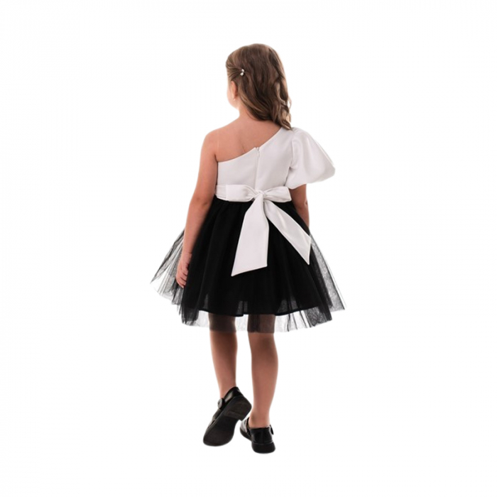Rochie elegantă pentru fete, Suzie, DR142-1706, Negru [2]