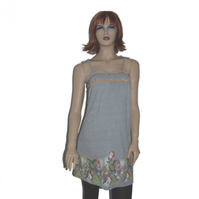 Rochie fara maneci pentru fete Wenice BM01900022-3G, Gri [4]