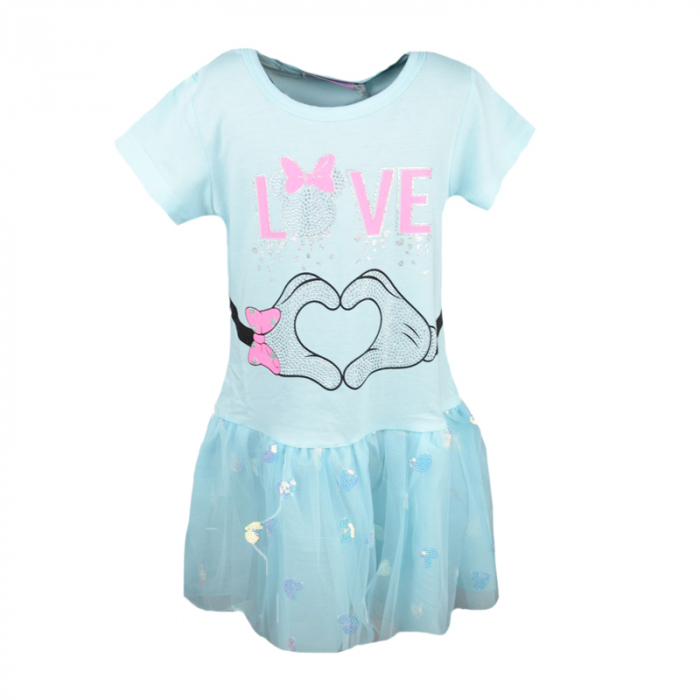 Rochita pentru fete Happy House HH247-128-cm, Albastru [1]