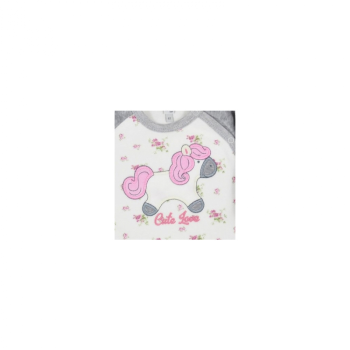 Rochita pentru fete Koala Zabawka 05-335G-86-cm, Gri [2]