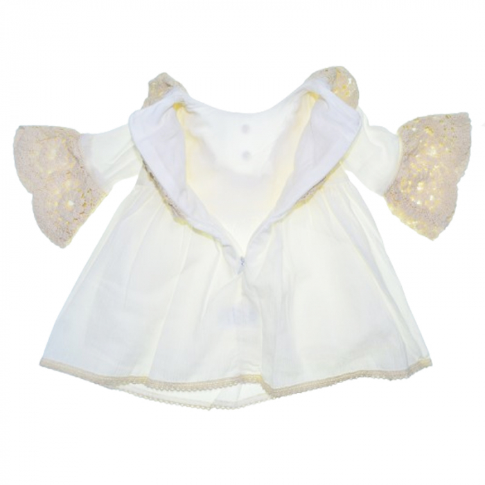 Rochie pentru fete Mini Junior COMP-3948, Alb [3]