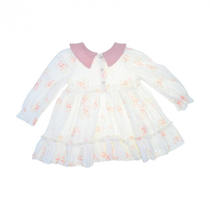 Rochie pentru fete Mini Junior RCH-MJ-787R, Alb [2]