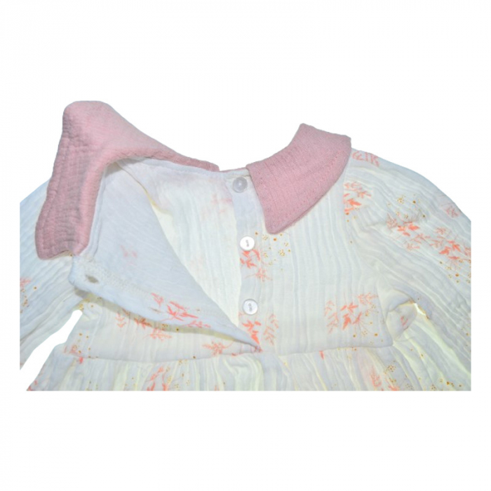 Rochie pentru fete Mini Junior RCH-MJ-787R, Alb [4]